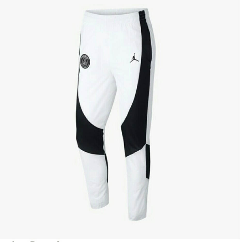 Jordan x Paris St. Germain Joggers (wht/blk)💯🔥🔥